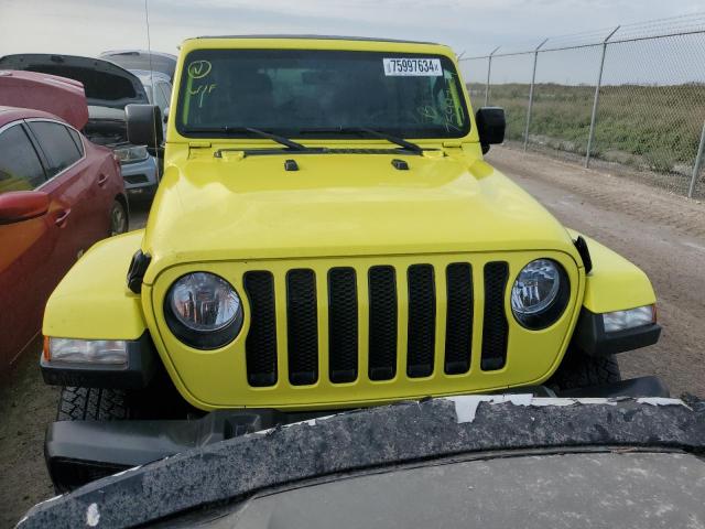  JEEP WRANGLER 2022 Жовтий