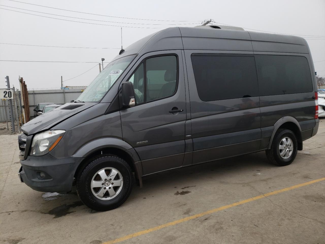 2014 Mercedes-Benz Sprinter 2500 VIN: WDZPE7CC8E5834266 Lot: 76144904