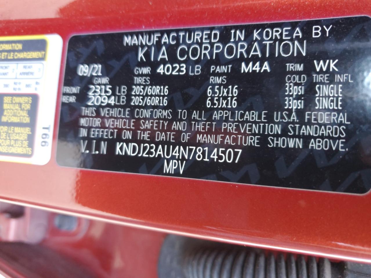 2022 Kia Soul - Image 14