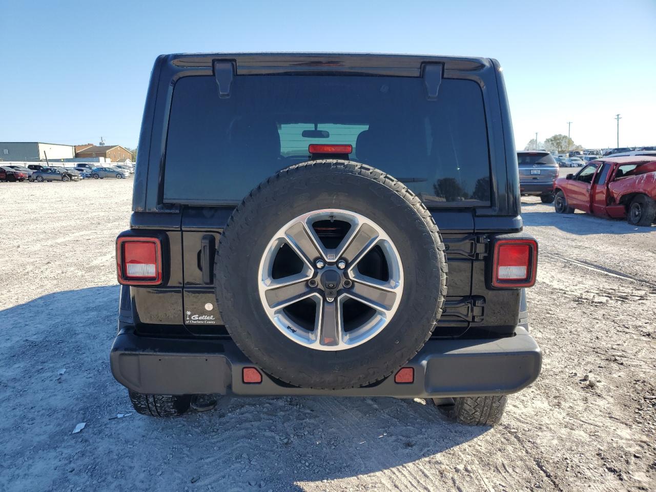 2019 Jeep Wrangler Unlimited Sahara VIN: 1C4HJXEN3KW552024 Lot: 76462184