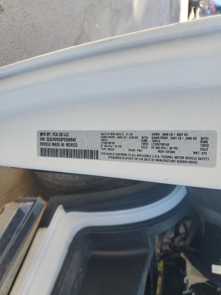 3C6LRVVG8PE550948 2023 Ram Promaster 2500 2500 Standard