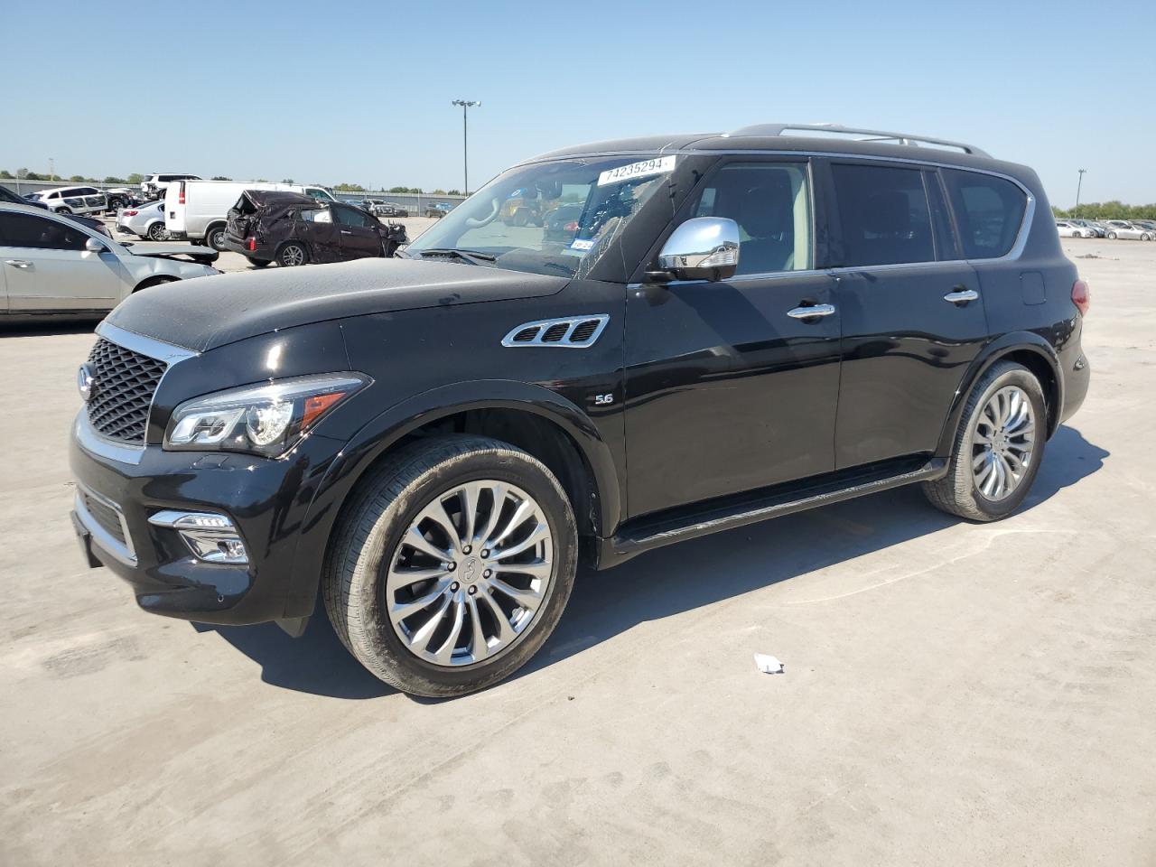 JN8AZ2NEXH9159646 2017 Infiniti Qx80 Base