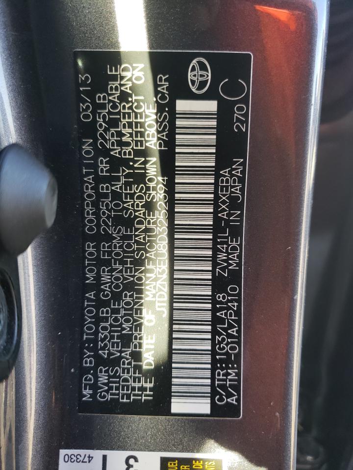 JTDZN3EU8D3252394 2013 Toyota Prius V