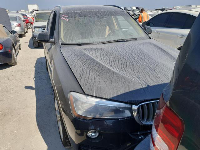  BMW X3 2016 Чорний