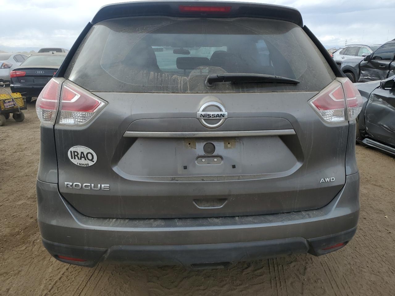 2015 Nissan Rogue S VIN: KNMAT2MV5FP578897 Lot: 76077894