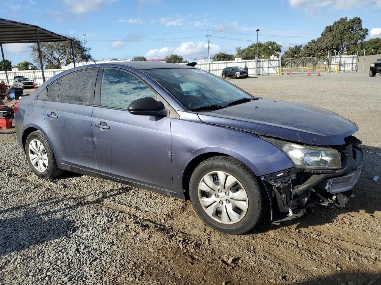 VIN 1G1PA5SH2E7138822 2014 CHEVROLET CRUZE no.4