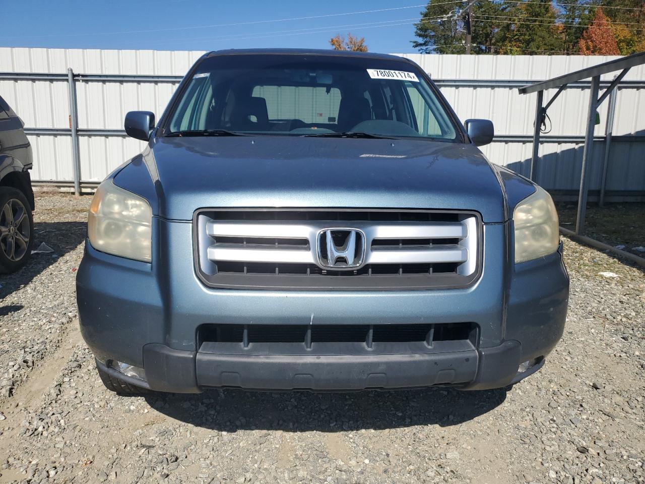 2006 Honda Pilot Ex VIN: 5FNYF18626B005887 Lot: 78001174