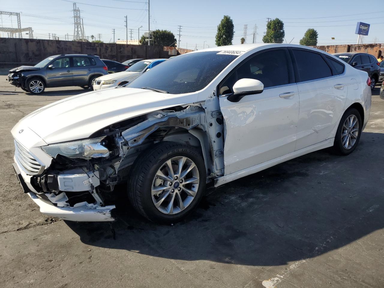 VIN 3FA6P0H70HR370454 2017 FORD FUSION no.1