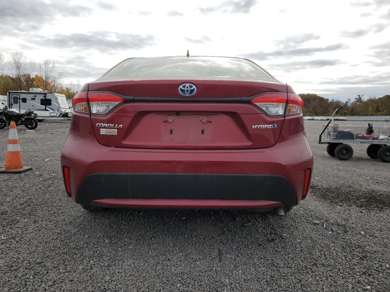 2022 Toyota Corolla Le VIN: JTDEAMDE3NJ050229 Lot: 78395444