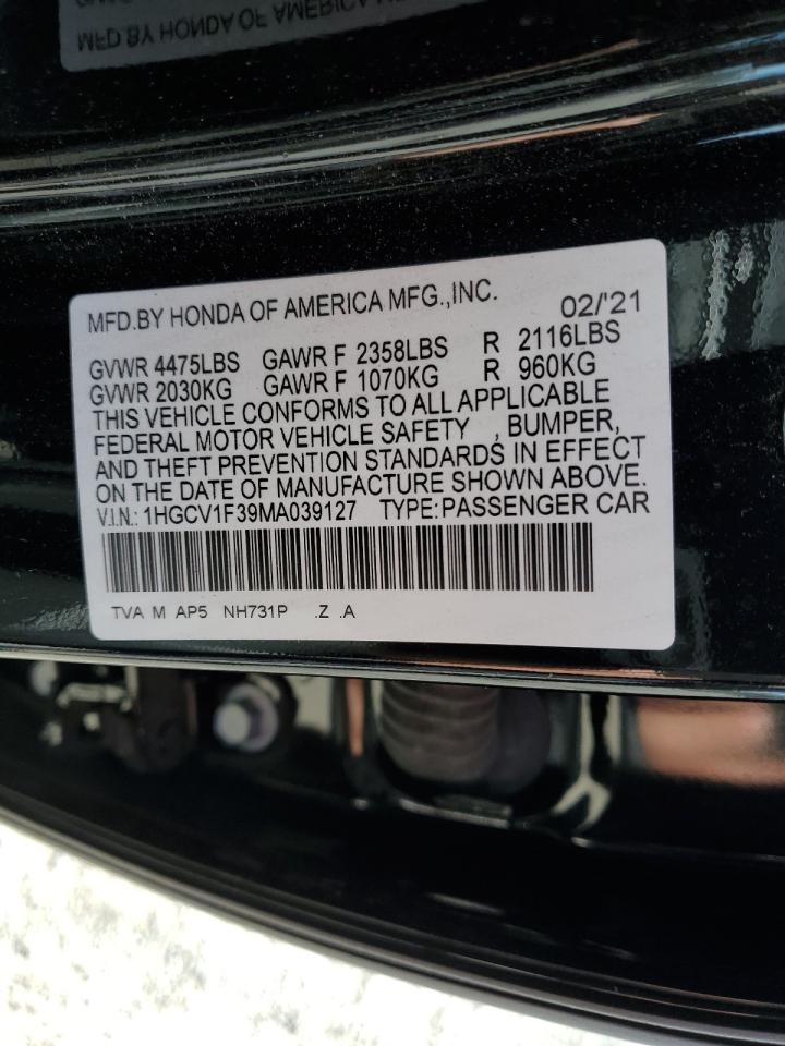 2021 Honda Accord - Image 12