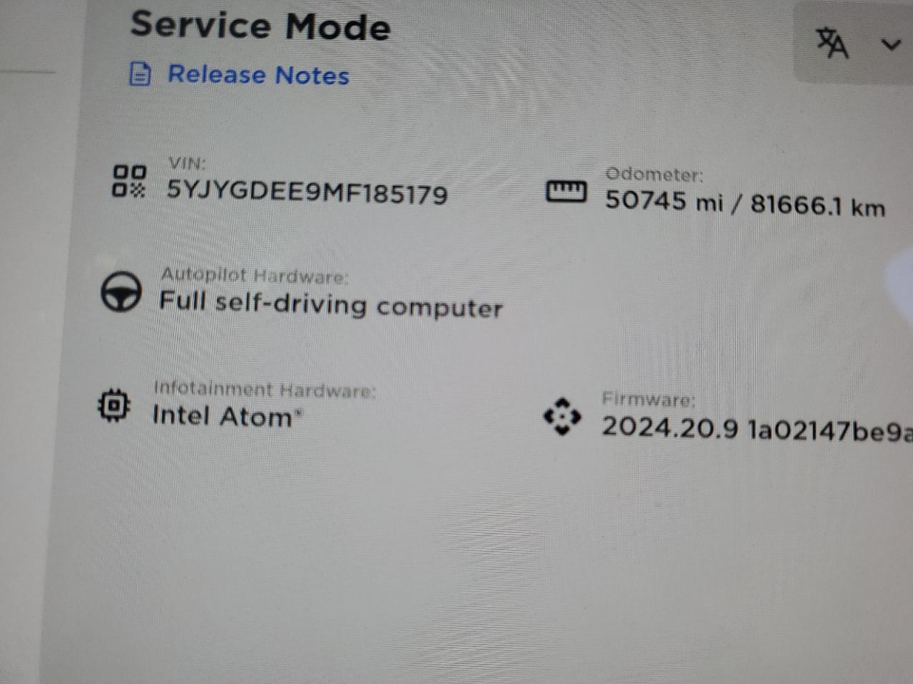 5YJYGDEE9MF185179 2021 Tesla Model Y