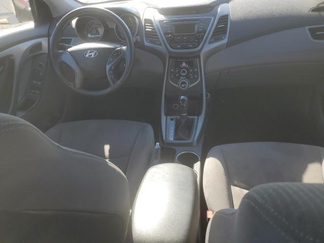  HYUNDAI ELANTRA 2014 Czerwony