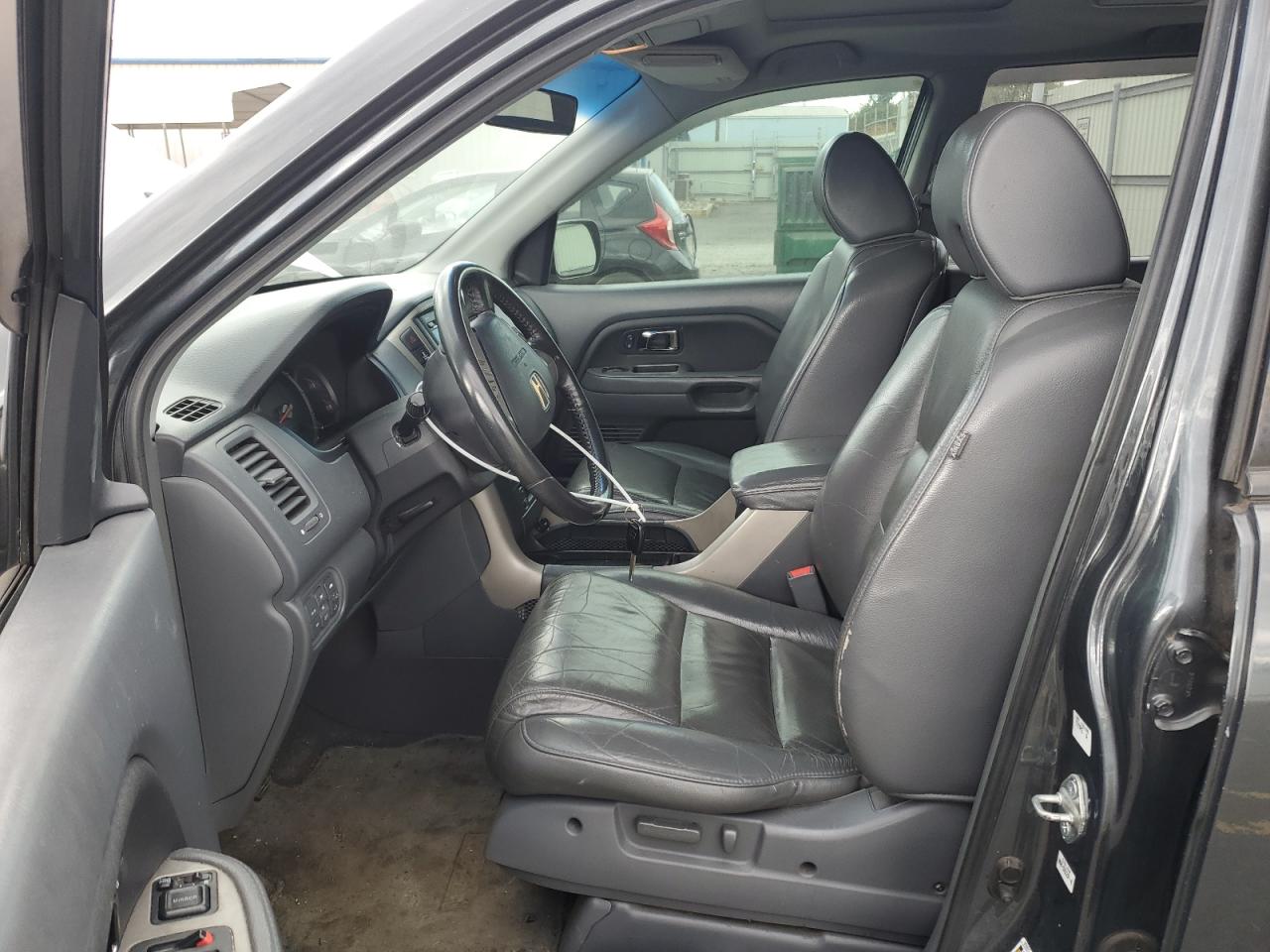 2006 Honda Pilot Ex VIN: 2HKYF18656H537989 Lot: 76283434