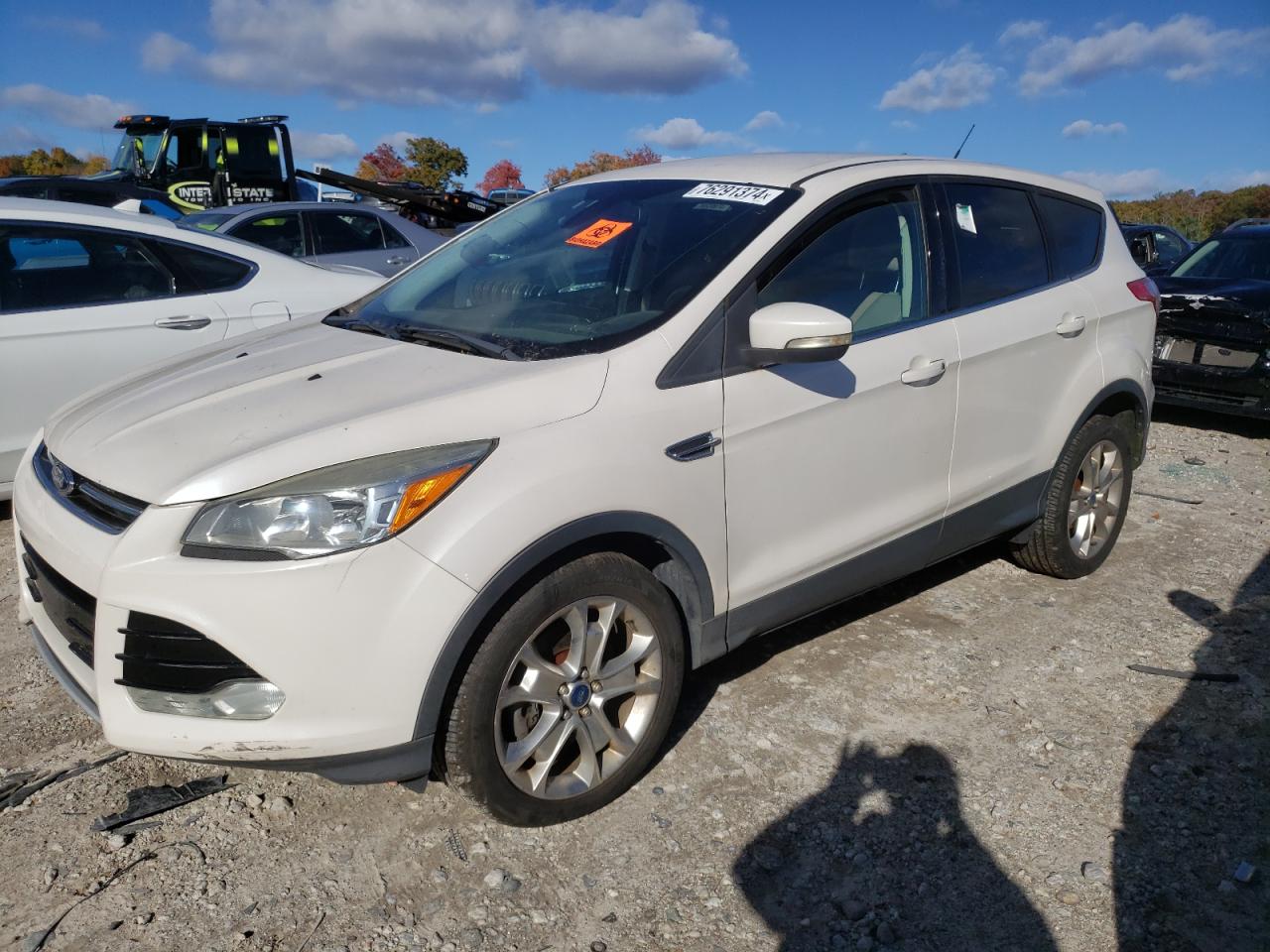 2013 Ford Escape Sel VIN: 1FMCU9HX8DUB57048 Lot: 76291374