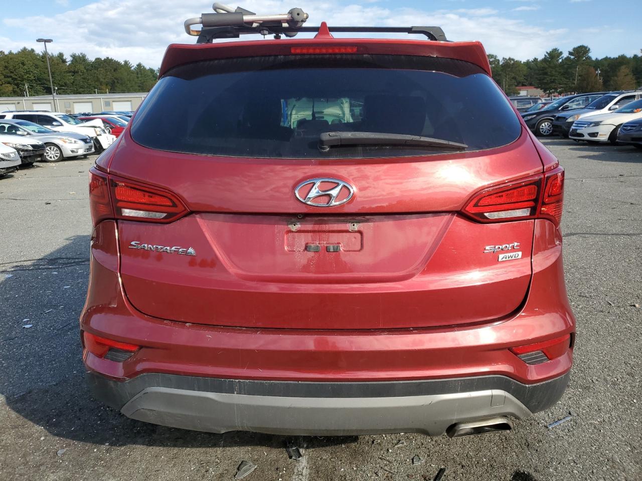 2017 Hyundai Santa Fe Sport VIN: 5XYZUDLB7HG382551 Lot: 74892794