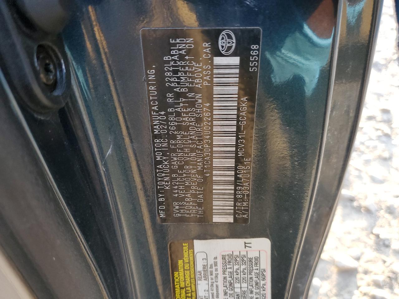 2004 Toyota Camry Solara - Image 14