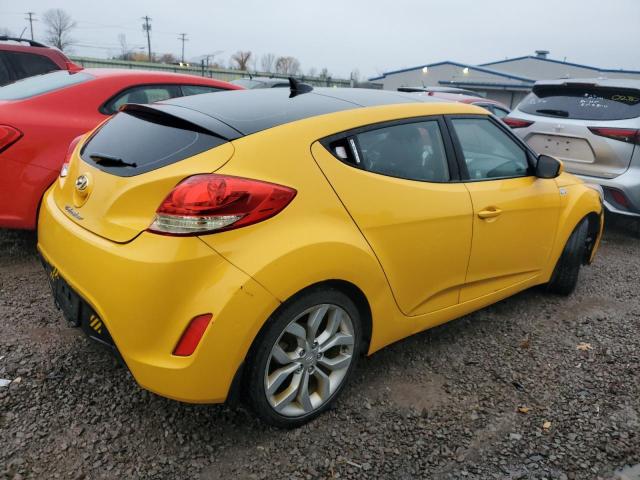  HYUNDAI VELOSTER 2013 Желтый