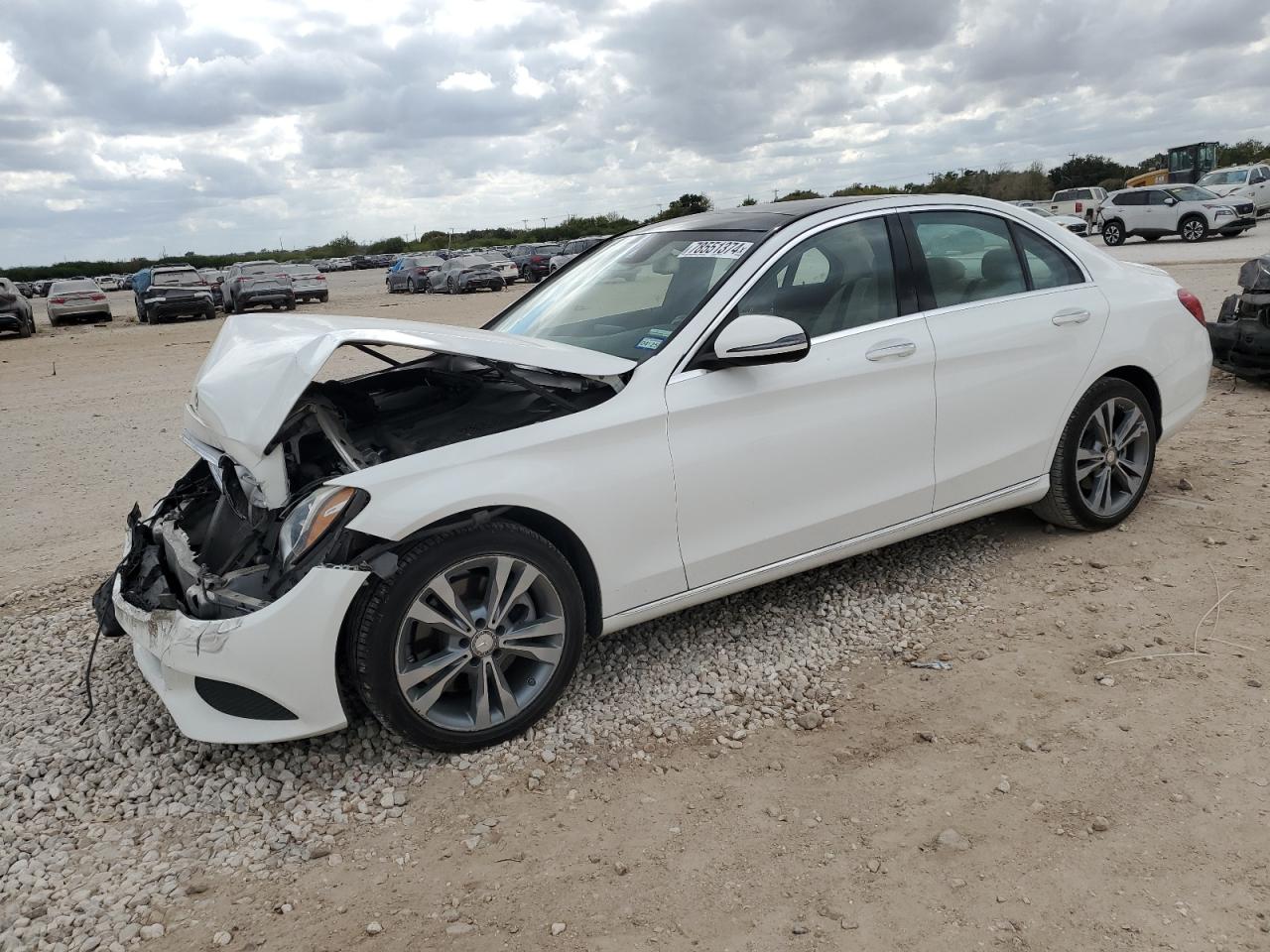 VIN 55SWF4KB9GU157549 2016 MERCEDES-BENZ C-CLASS no.1