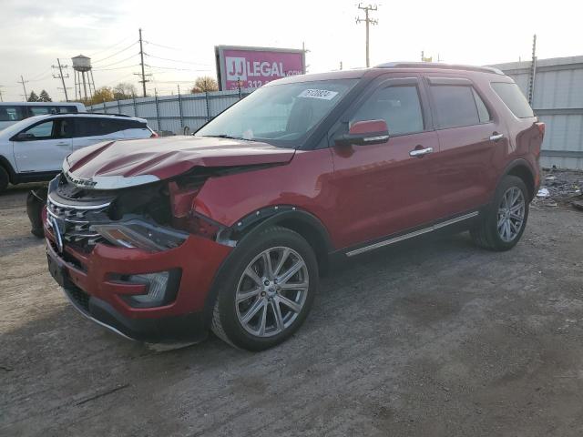 Паркетники FORD EXPLORER 2017 Красный