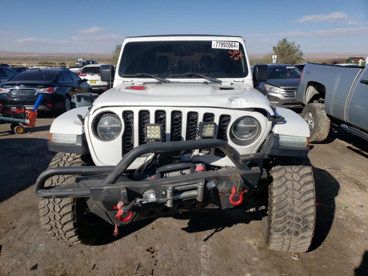 2020 Jeep Gladiator Rubicon VIN: 1C6JJTBG7LL152204 Lot: 77992064