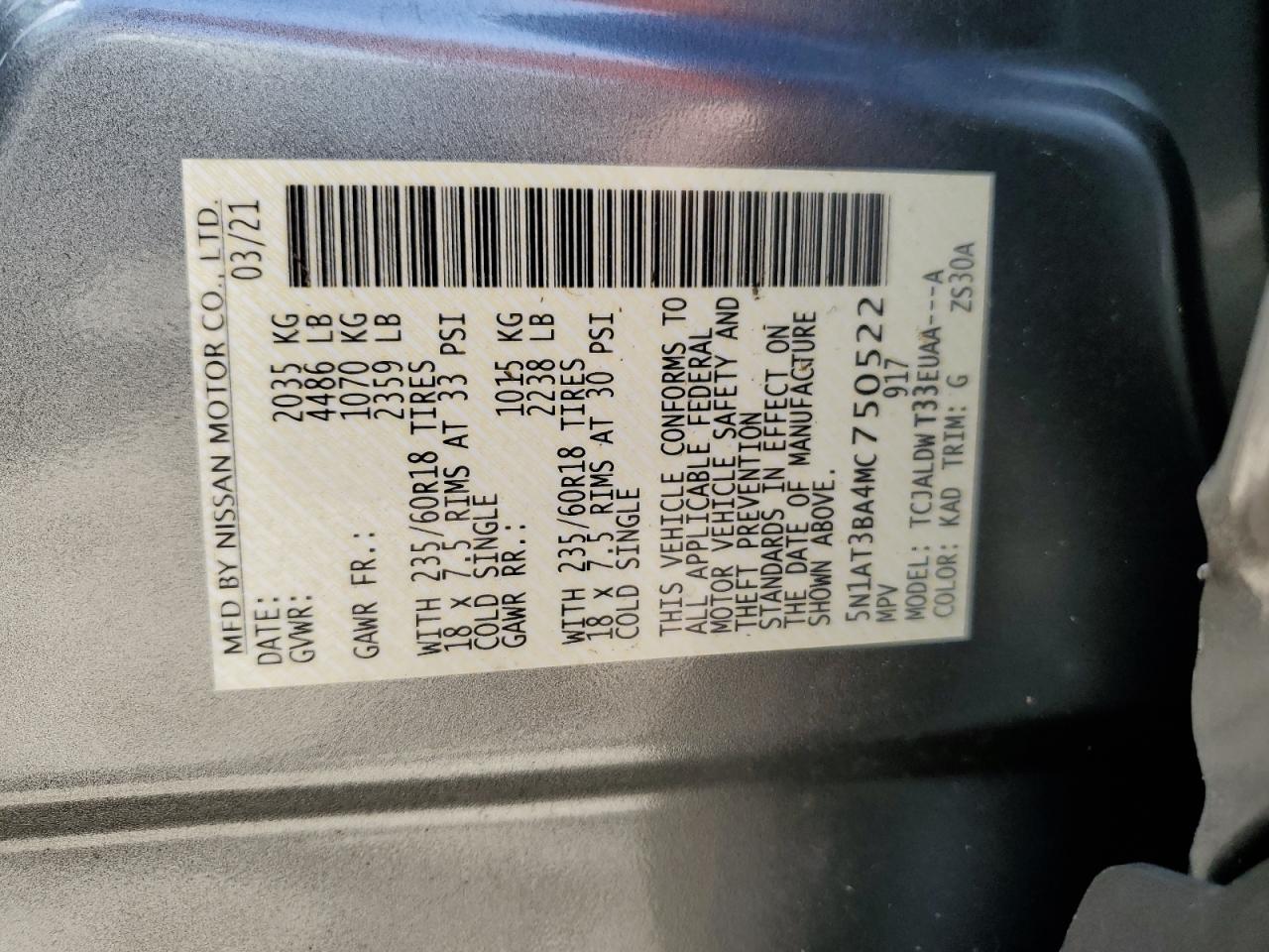 2021 Nissan Rogue - Image 13