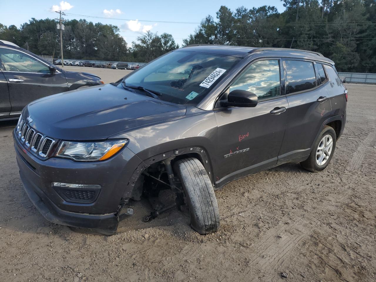 3C4NJDAB9JT457274 2018 Jeep Compass Sport