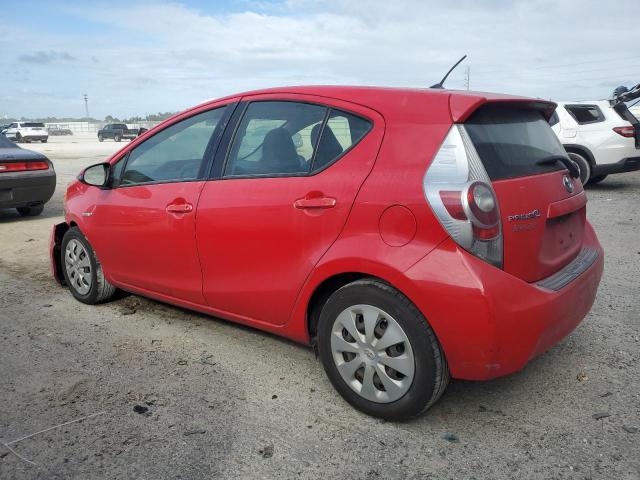  TOYOTA PRIUS 2013 Червоний