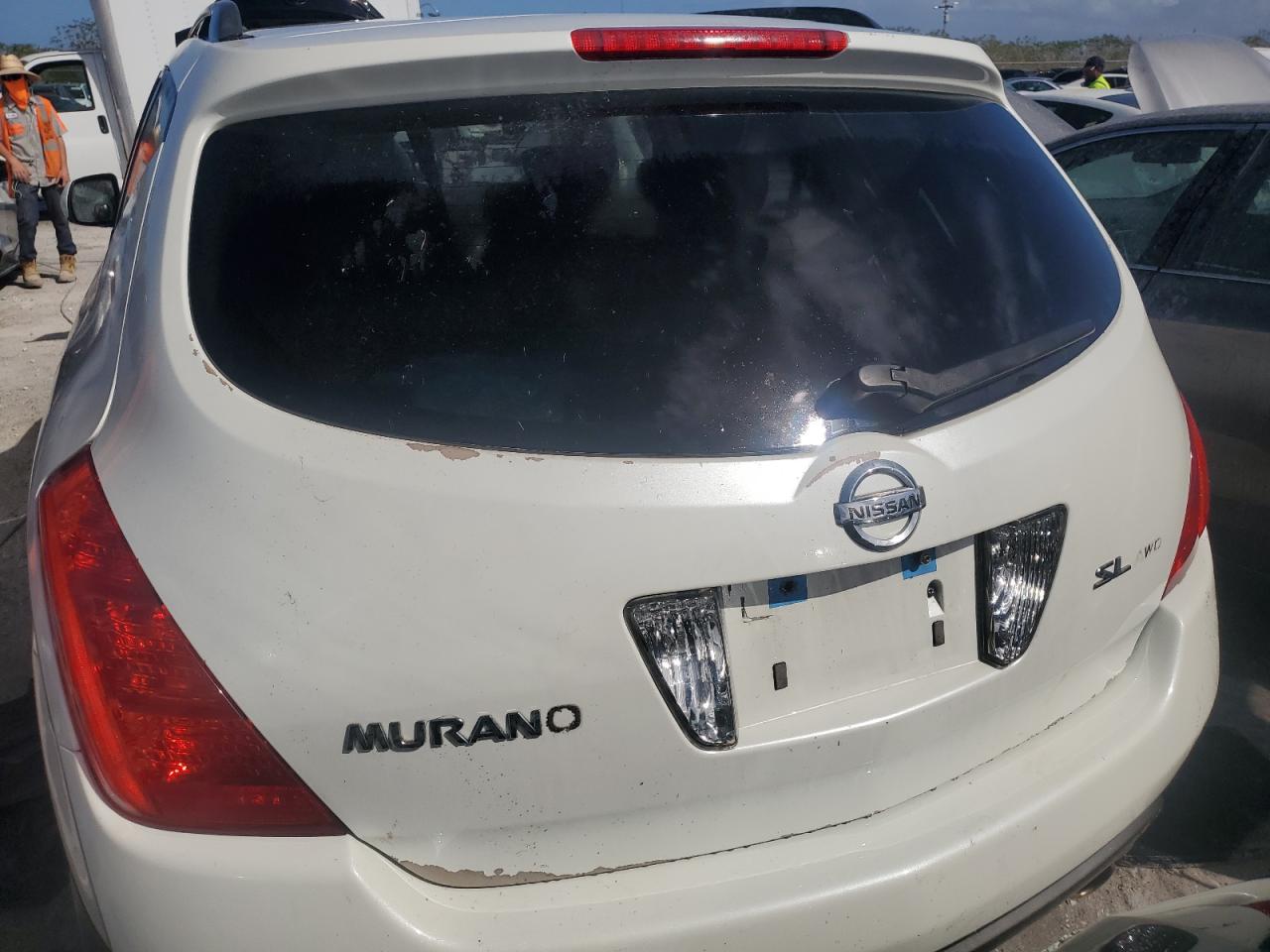 2004 Nissan Murano Sl VIN: JN8AZ08W64W336861 Lot: 75844534