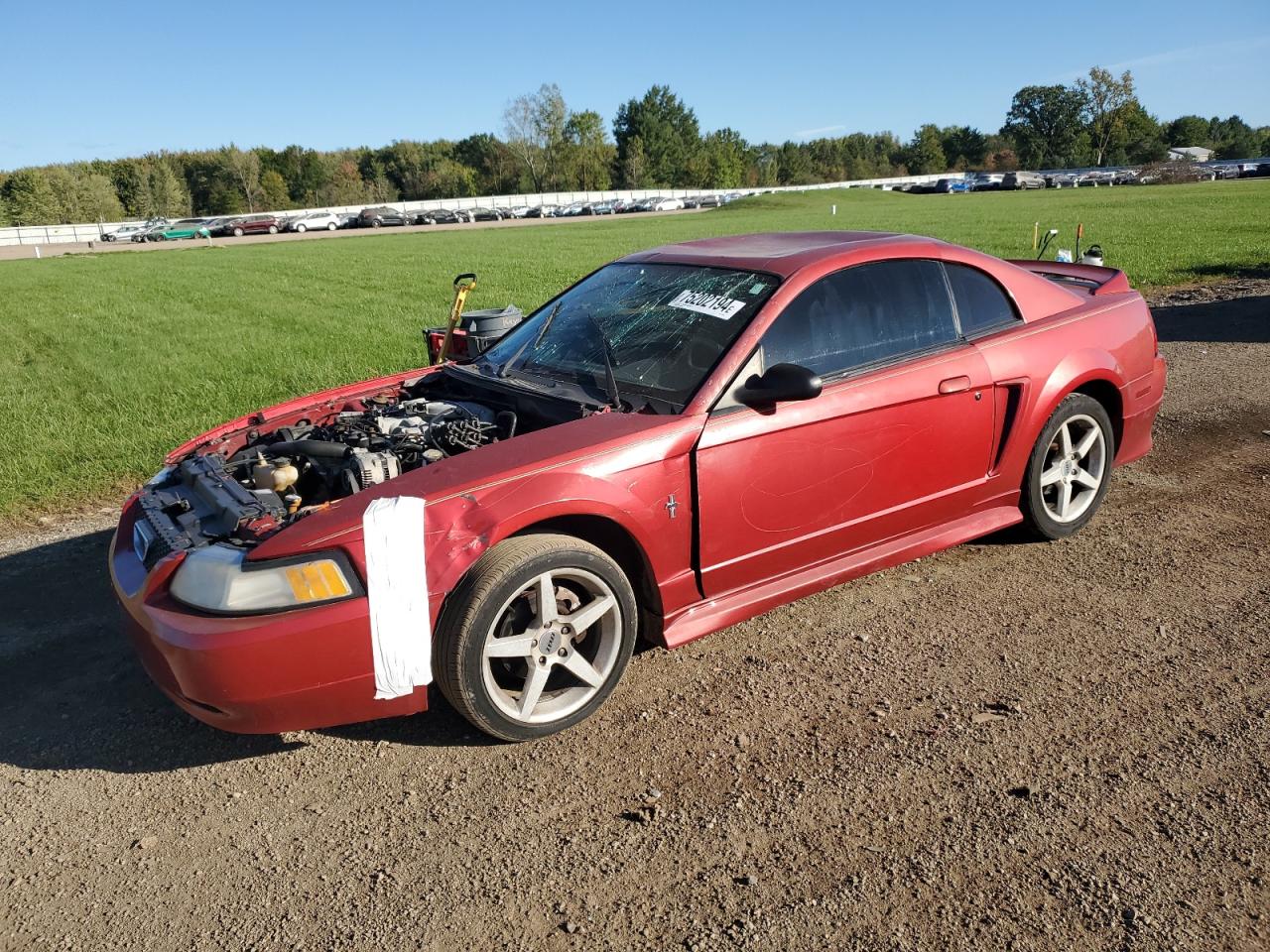 2000 Ford Mustang VIN: 1FAFP4042YF102494 Lot: 75202194