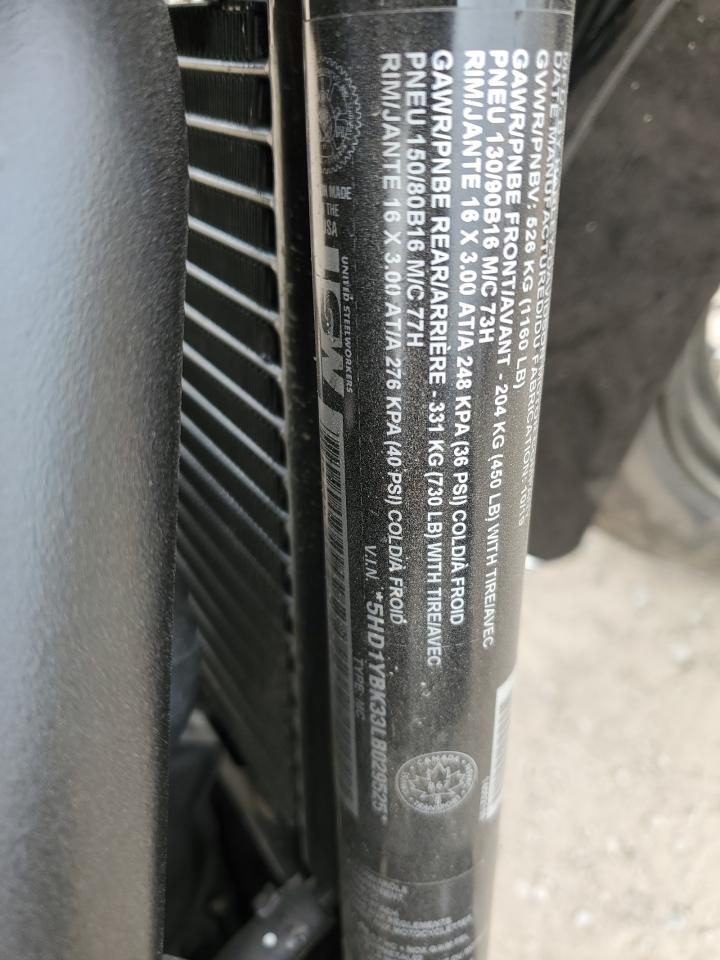 2020 Harley-Davidson Flhcs VIN: 5HD1YBK33LB029525 Lot: 74090144