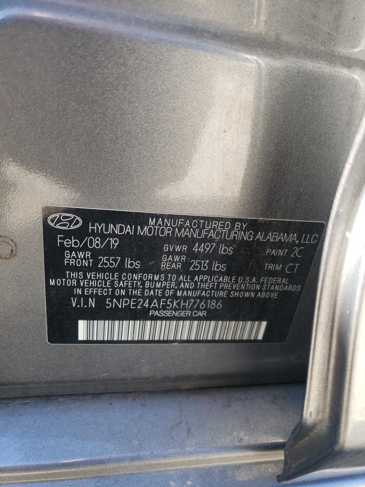 5NPE24AF5KH776186 2019 Hyundai Sonata Se