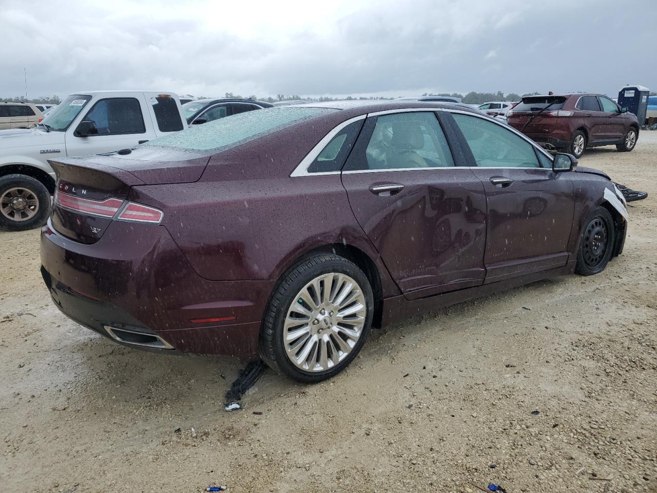 VIN 3LN6L2GK3DR817517 2013 LINCOLN MKZ no.3