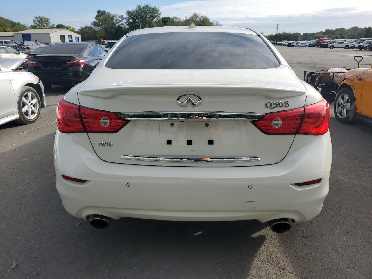 2017 Infiniti Q50 Red Sport 400 VIN: JN1FV7AR3HM870205 Lot: 74228464