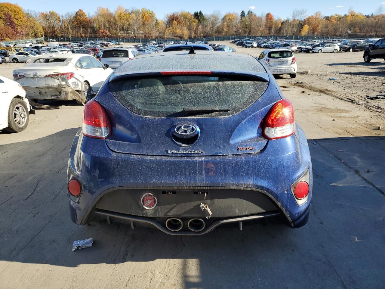 2015 Hyundai Veloster Turbo VIN: KMHTC6AE8FU245451 Lot: 77416804