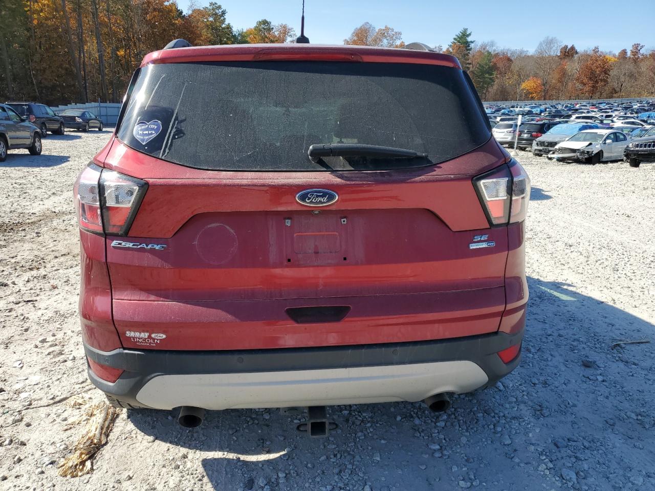 2017 Ford Escape Se VIN: 1FMCU9G96HUD70847 Lot: 76975754