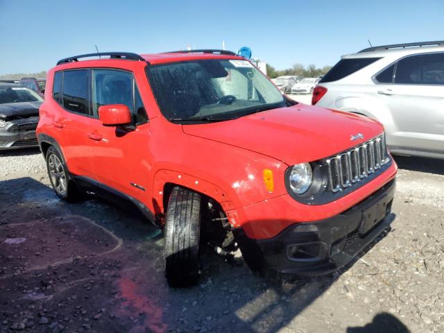  JEEP RENEGADE 2017 Красный