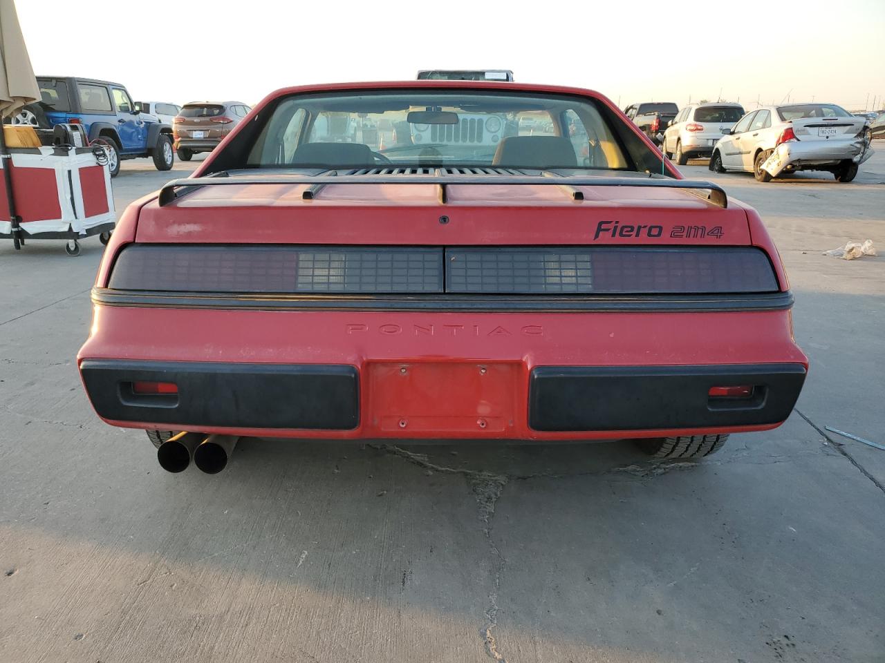 1984 Pontiac Fiero Se VIN: 1G2AF37R4EP209592 Lot: 75196274