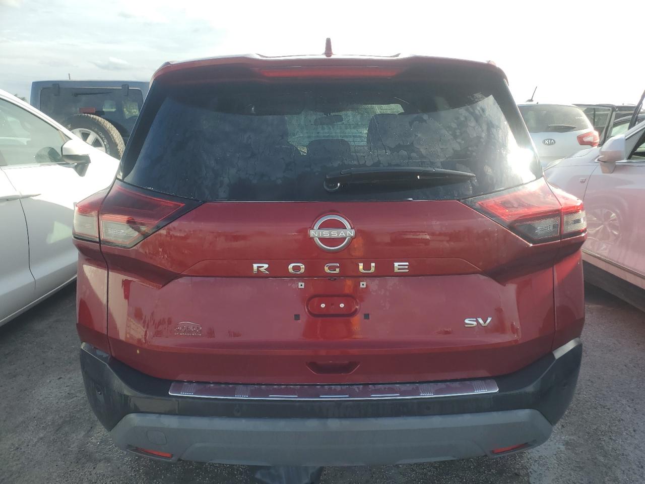 2022 Nissan Rogue Sv VIN: 5N1BT3BA3NC710874 Lot: 76115754