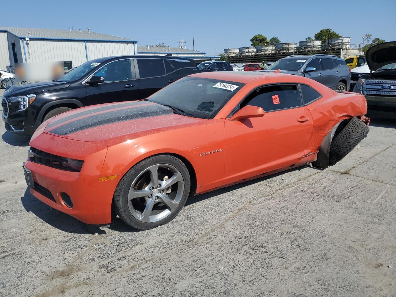 VIN 2G1FC1E3XD9149840 2013 CHEVROLET CAMARO no.1