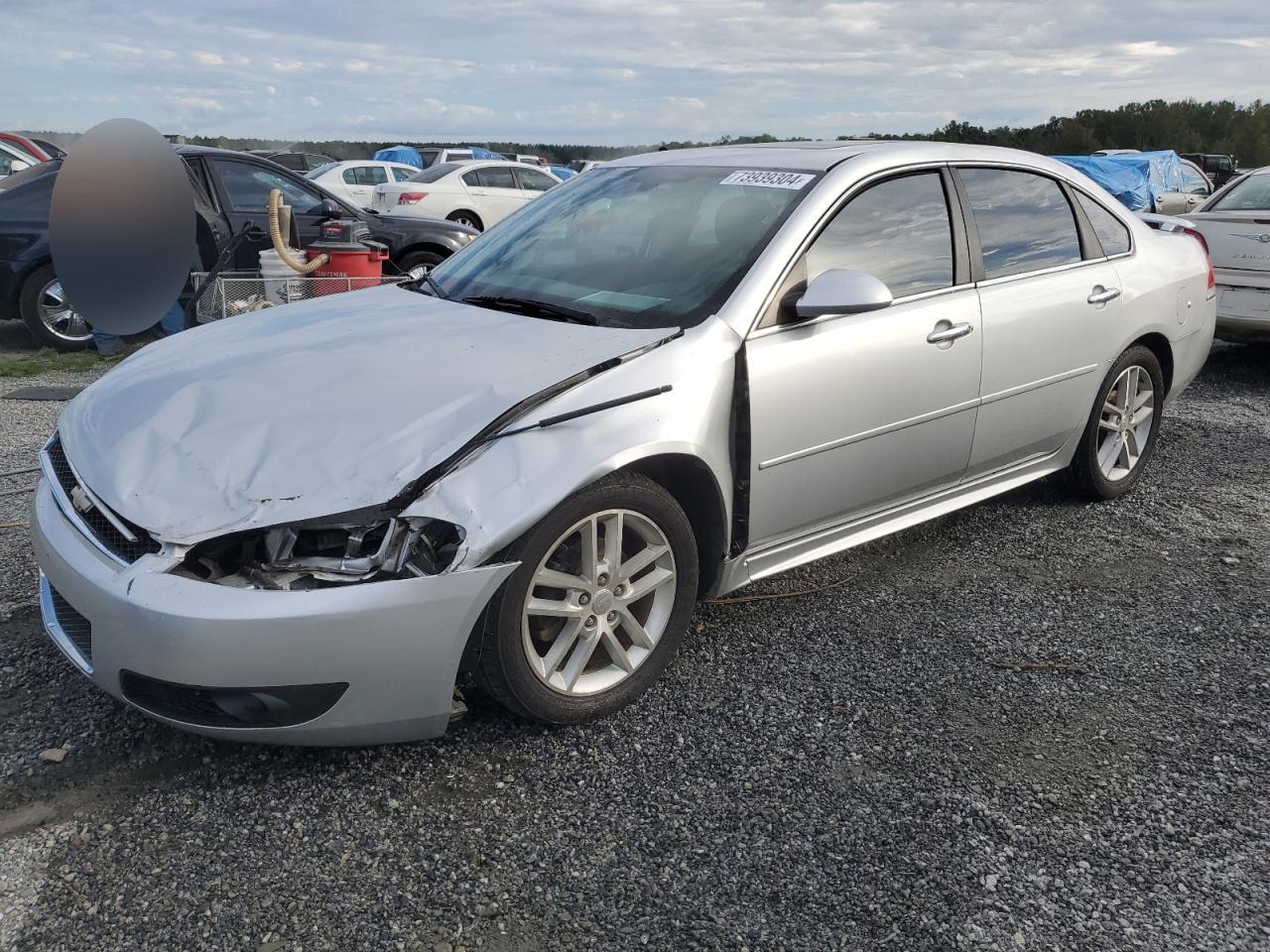 2013 Chevrolet Impala Ltz VIN: 2G1WC5E31D1192579 Lot: 73939304