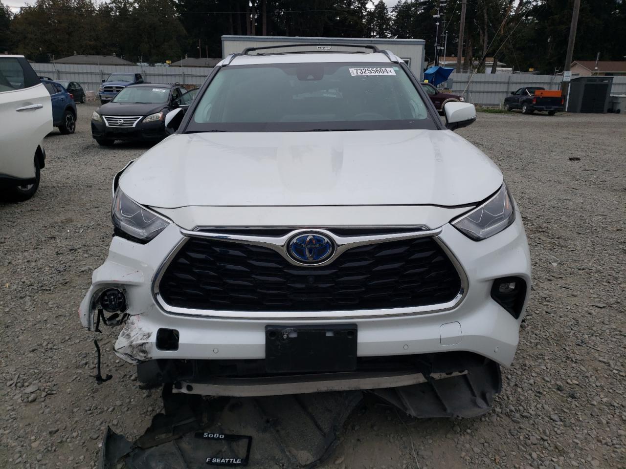 2022 Toyota Highlander Hybrid Limited VIN: 5TDXBRCH1NS545336 Lot: 73255604