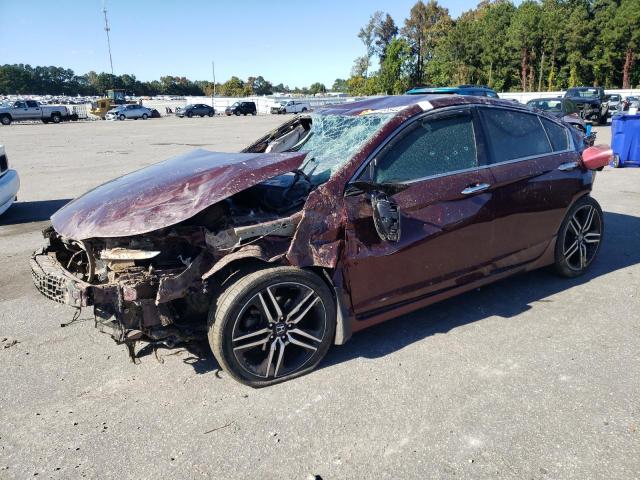  HONDA ACCORD 2017 Burgundy