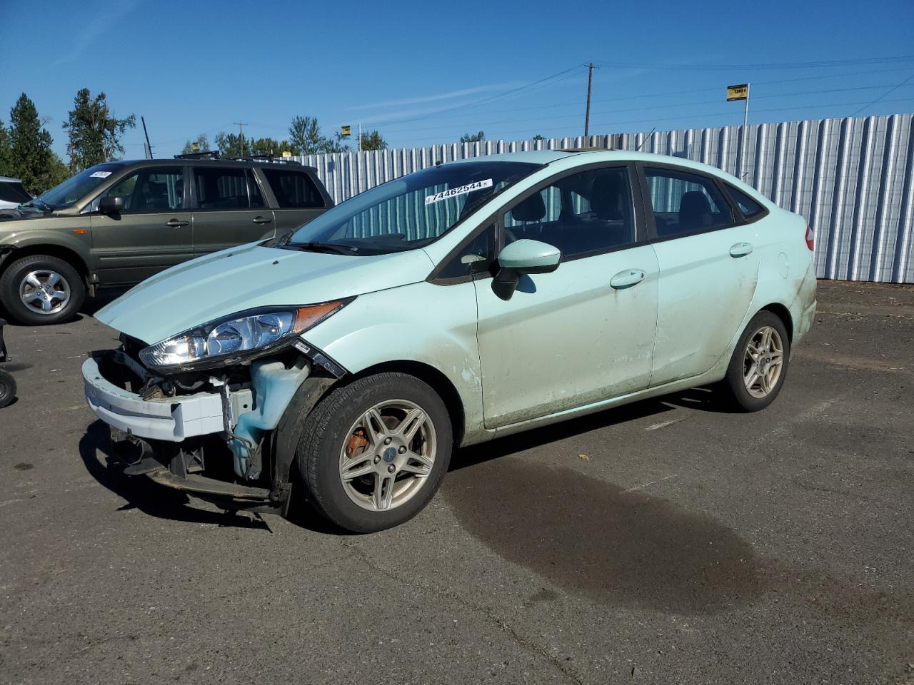 2017 Ford Fiesta Se VIN: 3FADP4BJ0HM135309 Lot: 74462544