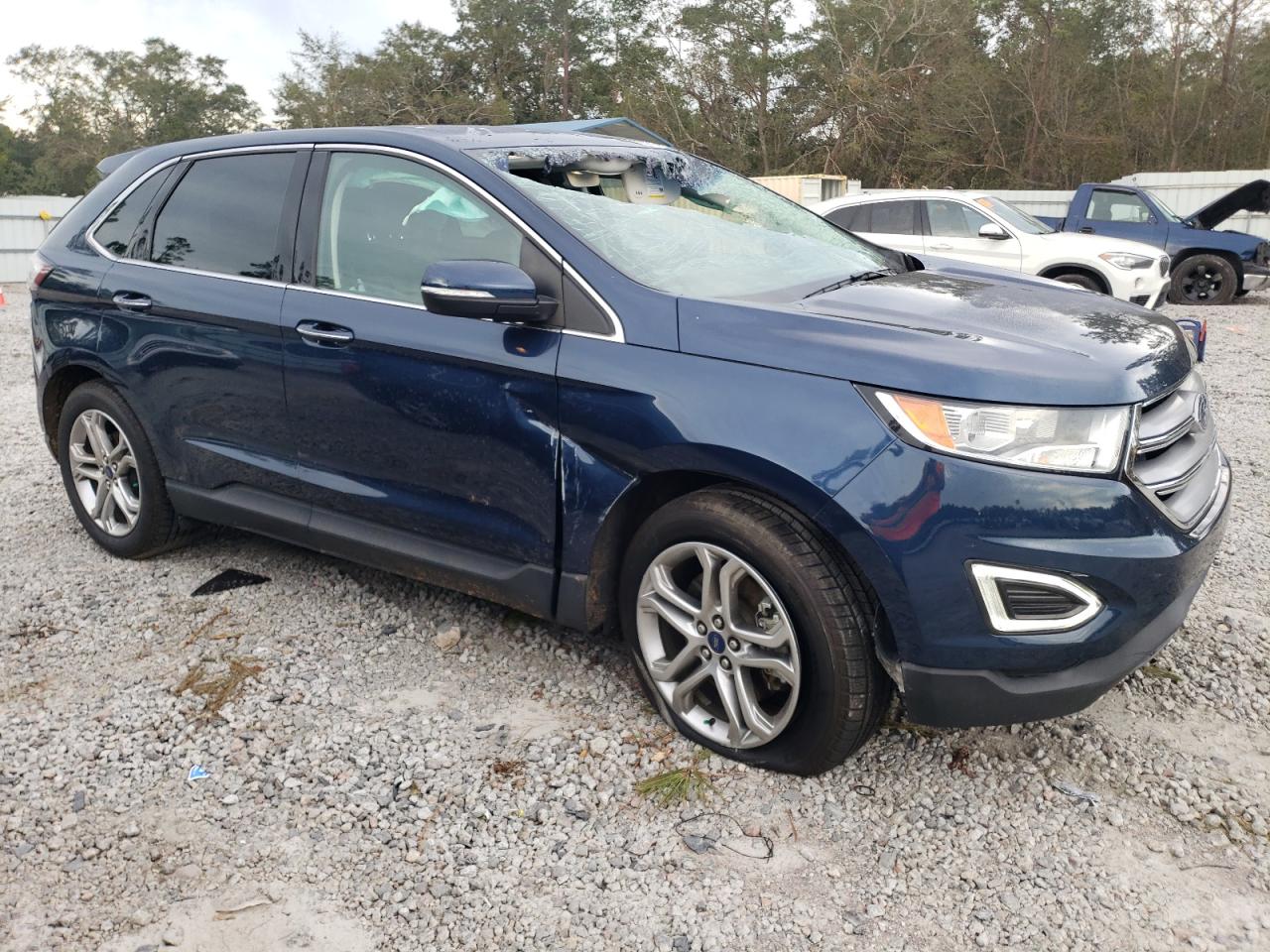 2017 Ford Edge Titanium VIN: 2FMPK3K81HBB45177 Lot: 73845434