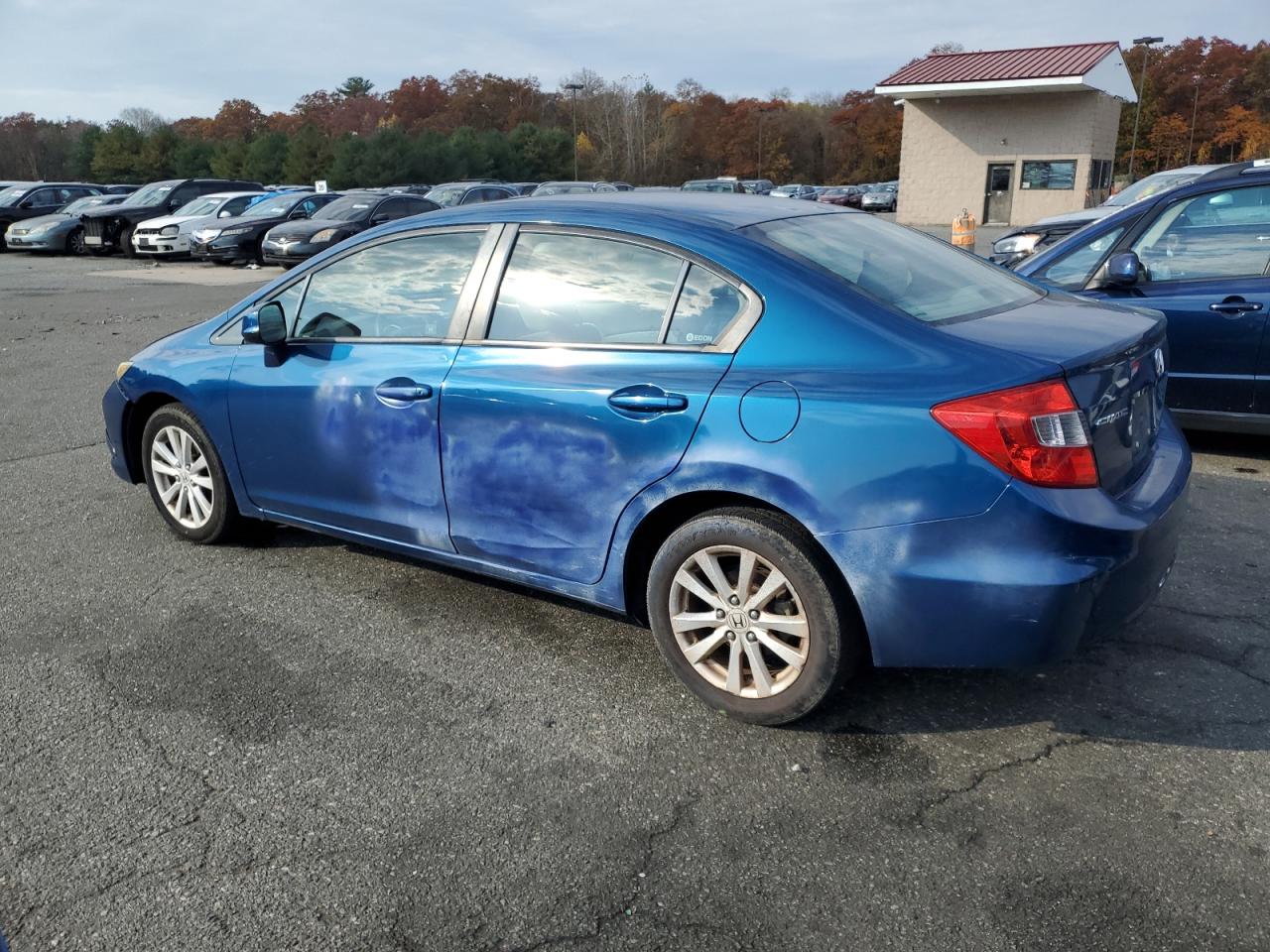 2012 Honda Civic Ex VIN: 2HGFB2F8XCH538767 Lot: 77065474