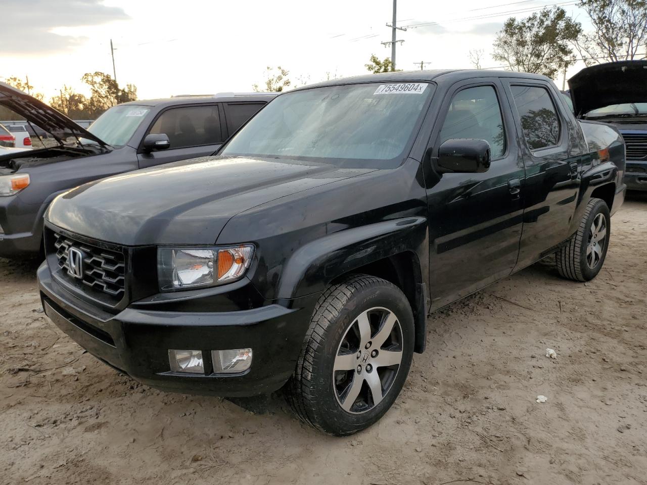 2014 Honda Ridgeline Rtl-S VIN: 5FPYK1F66EB011874 Lot: 75549604