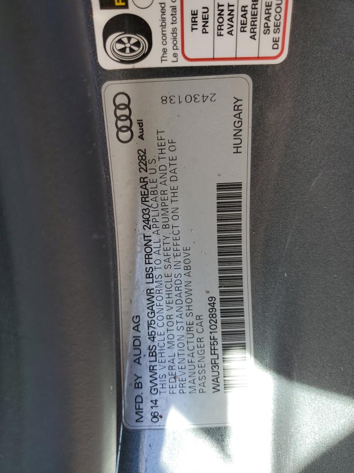 WAU3FLFF5F1028949 2015 Audi A3 Premium Plus