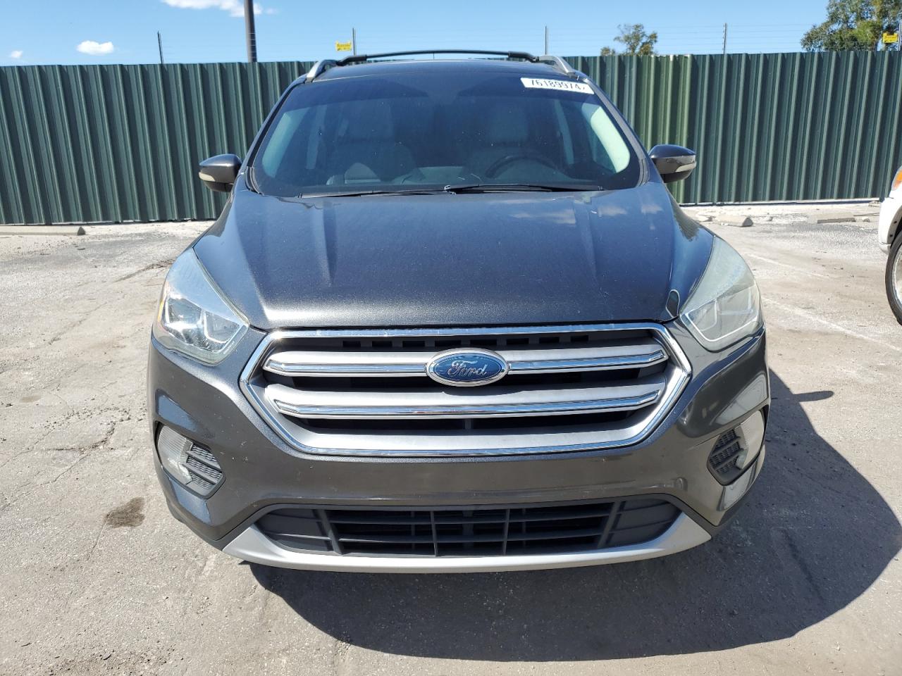 2017 Ford Escape Titanium VIN: 1FMCU0JD5HUB12862 Lot: 76189974