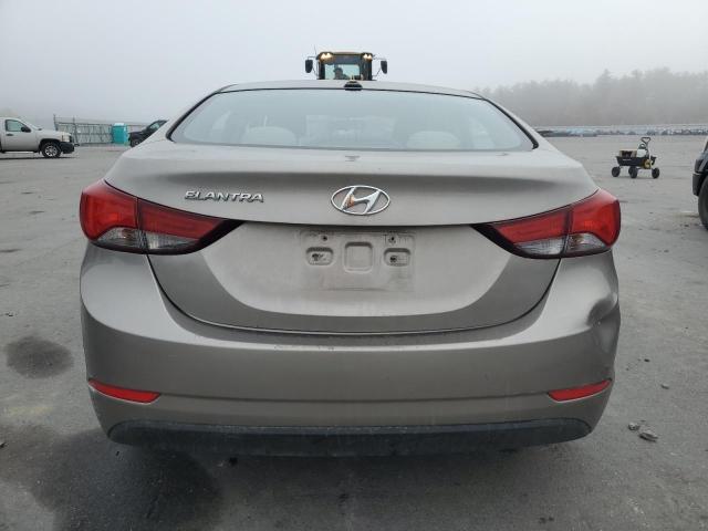  HYUNDAI ELANTRA 2016 Цвет загара