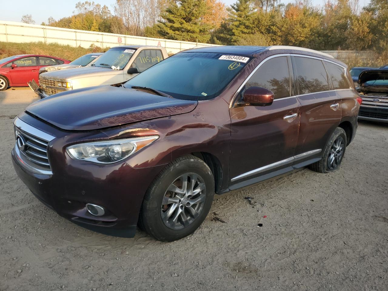 VIN 5N1AL0MM3DC316047 2013 INFINITI JX35 no.1